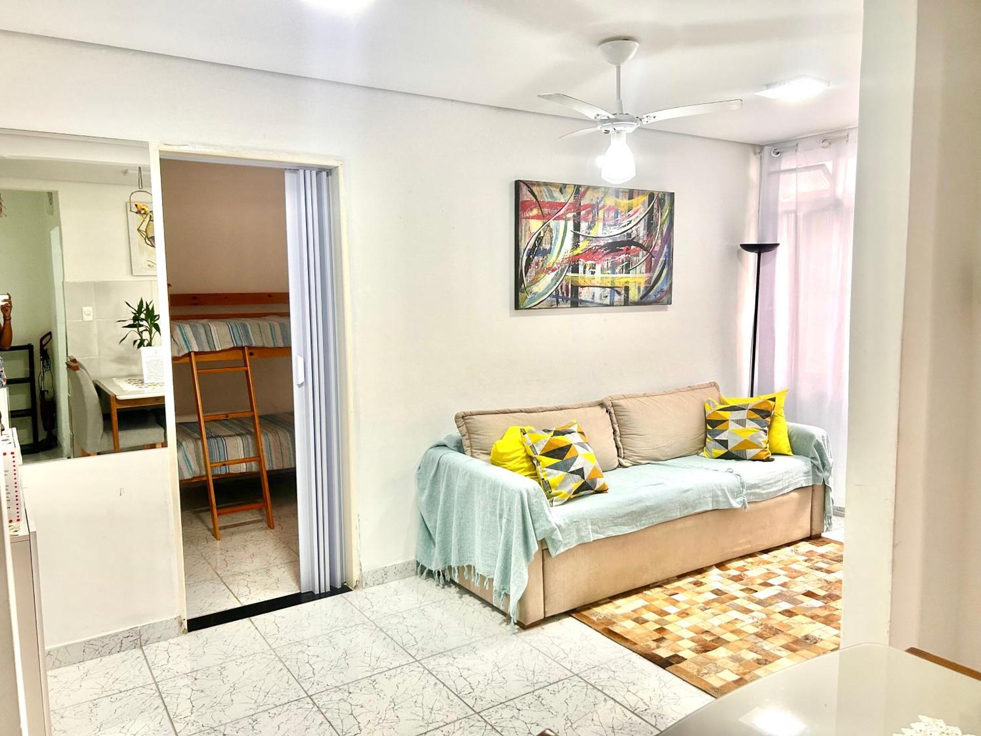Grande - Canto Do Forte, Check In Manha, 2 Quadras Da Praia, Wi-fi Incluso