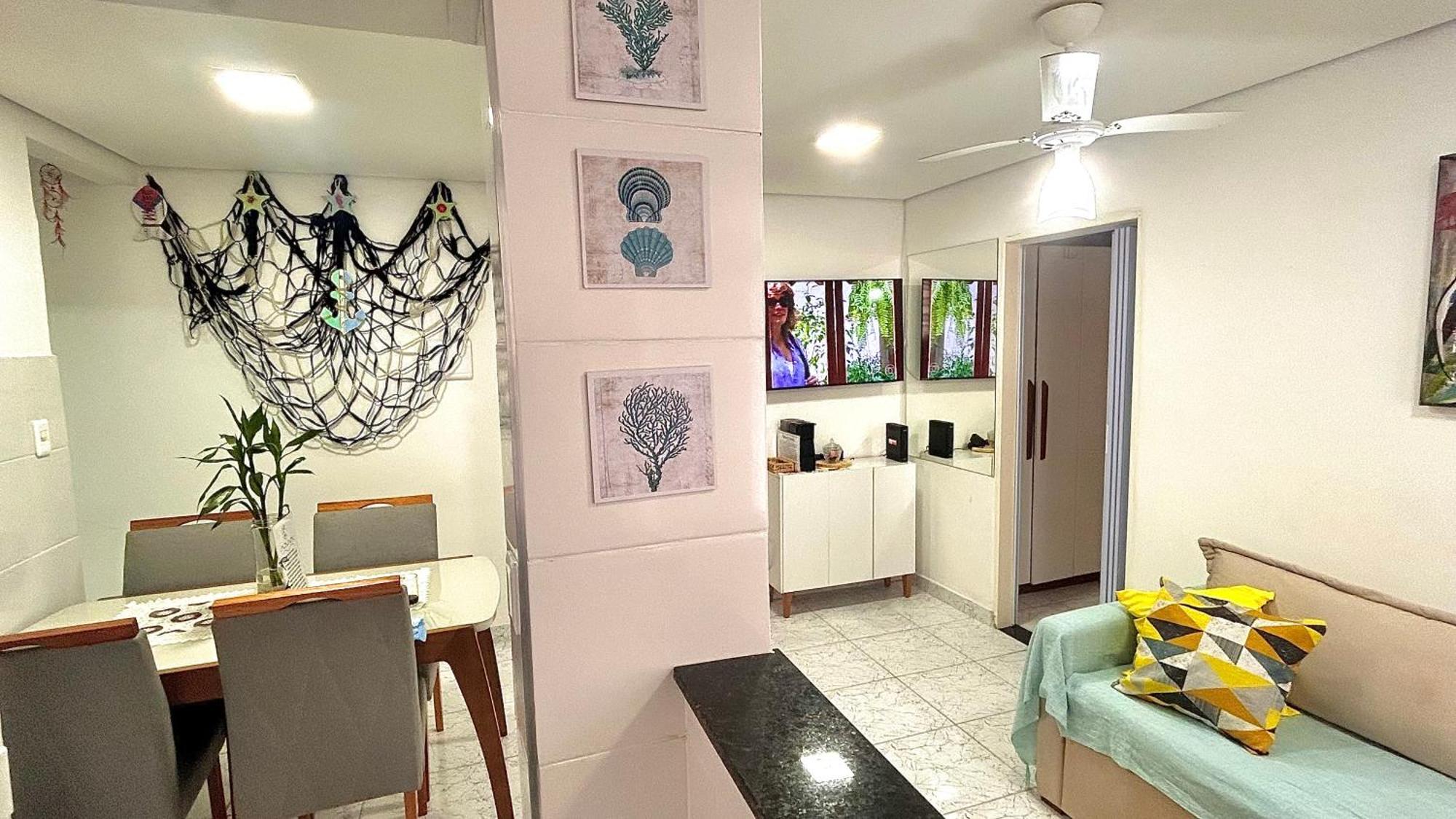Apartment Grande - Canto Do Forte, Check In Manha, 2 Quadras Da Praia, Wi-fi Incluso *