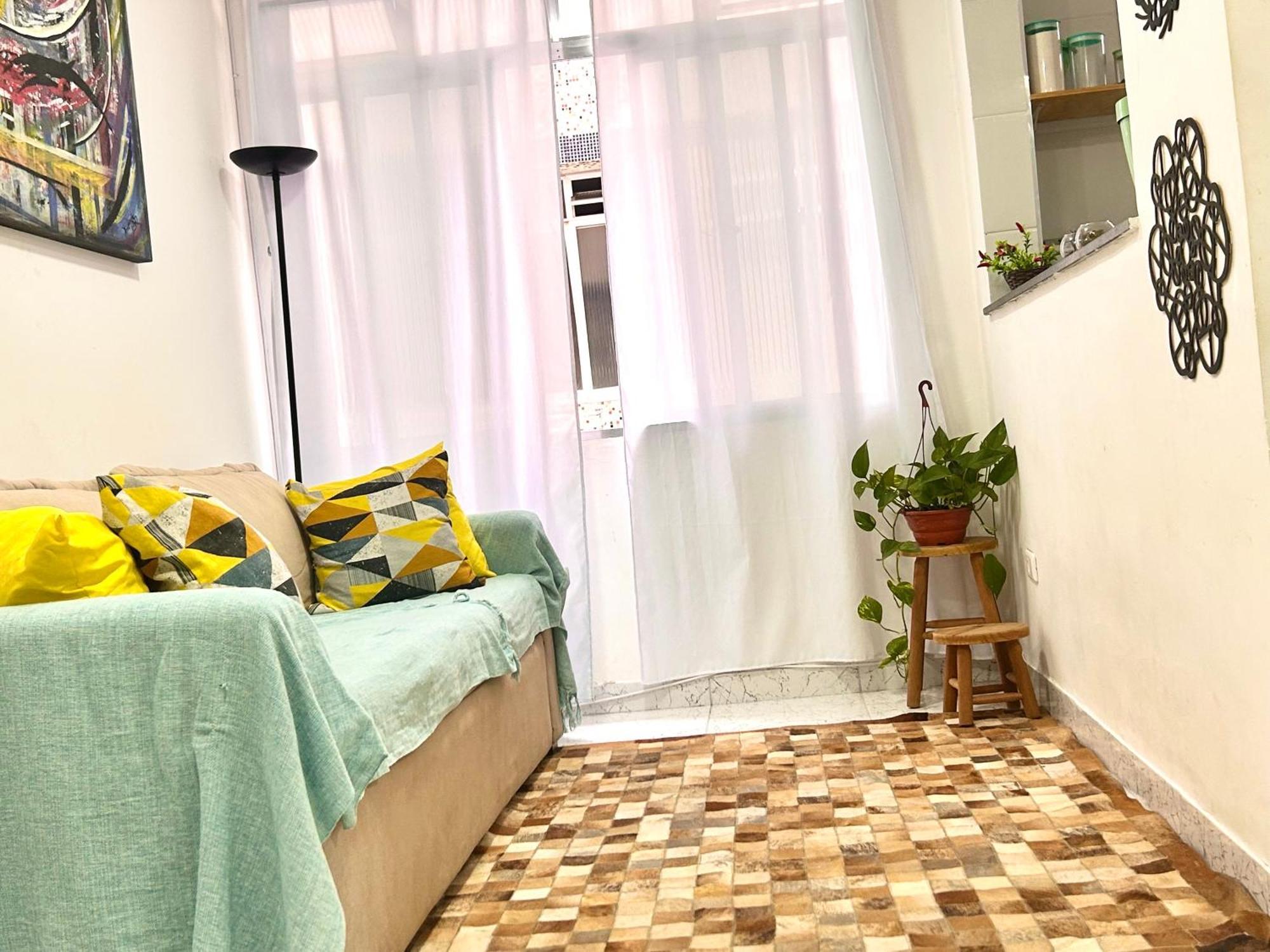 Apartment Grande - Canto Do Forte, Check In Manha, 2 Quadras Da Praia, Wi-fi Incluso