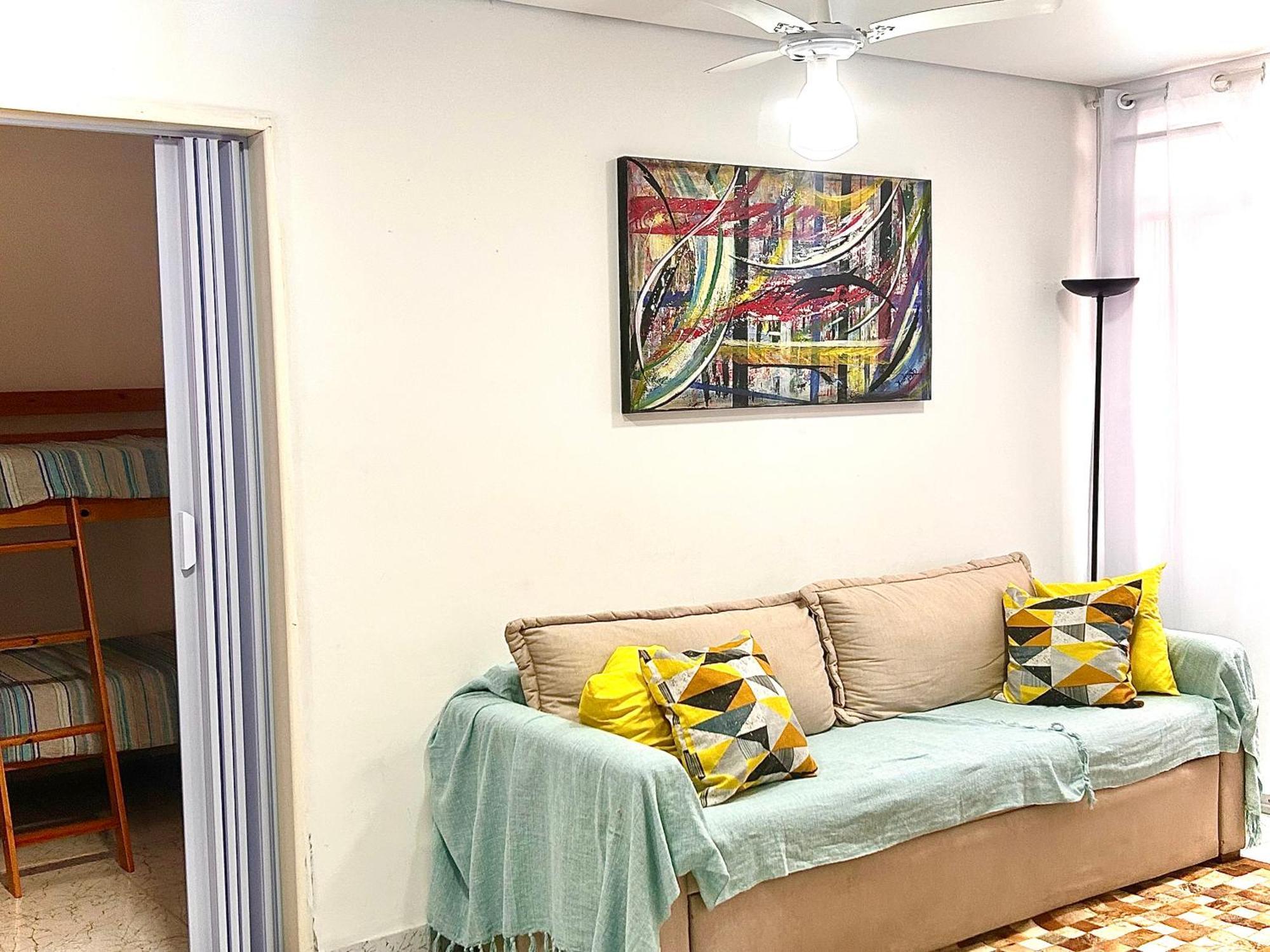 Apartment Grande - Canto Do Forte, Check In Manha, 2 Quadras Da Praia, Wi-fi Incluso Praia Grande (Santos)
